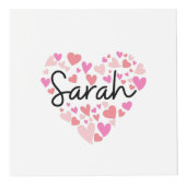 Cube Photo J'aime Sarah (Droite)