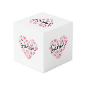 Cube Photo J'aime Sarah (Angle arrière)
