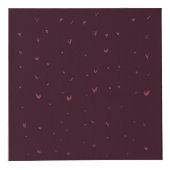 Cube Photo joli cadeau Red Custom Heart pour elle & lui (Droite)