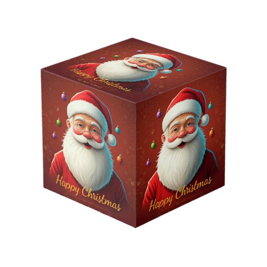 Cube Photo Joyeux Noël (Angle devant)