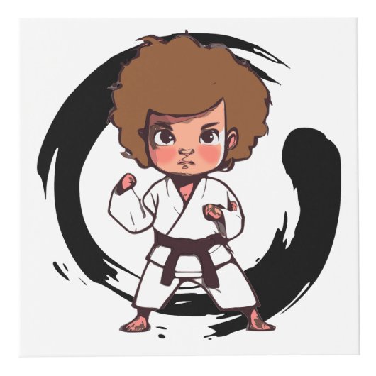 Cube Photo Karate Kids (Droite)