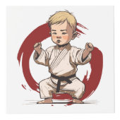 Cube Photo Karate Kids (Devant)