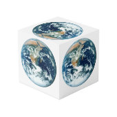 Cube Photo La terre de planète (Angle arrière)