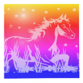 Cube Photo Le petit poney doux, personnalisé (Droite)