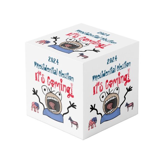Cube Photo L'élection présidentielle de 2024, c'est à venir ! (Angle devant)