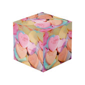 CUBE PHOTO LES COEURS DE LA BOUGIE DE VALENTINE (Angle arrière)