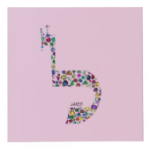 Cube Photo Lettre 'LAMED' (Devant)