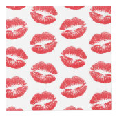 Cube Photo Lèvres Rouges, Motif De Lèvres, Rouge Lèvres, Bais (Droite)