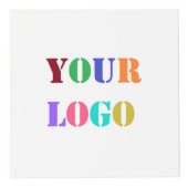 Cube Photo Logo de l'entreprise personnalisée Votre entrepris (Droite)