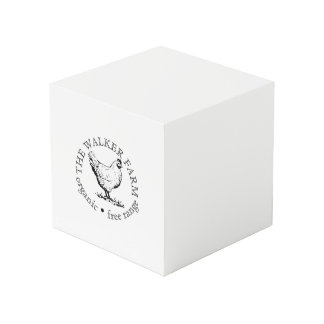 Cube Photo Logo promotionnel pour petite entreprise agricole