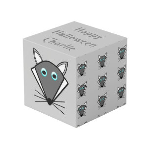 Cube Photo Loup d'Halloween mignon personnalisé