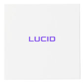 Cube photo LUCID (Devant)