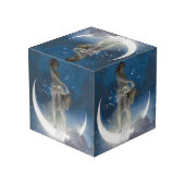 Cube Photo Luna Goddess at Night Scattering Stars (Angle arrière)