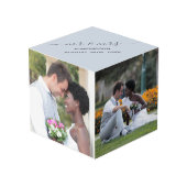 Cube Photo M. et Mme Custom 4 Photo Mariage (Angle devant)