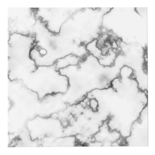 CUBE PHOTO MARBRE BLANC - (Devant)