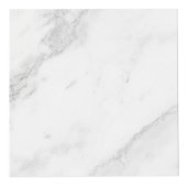 Cube Photo Marbre Blanc  (Devant)