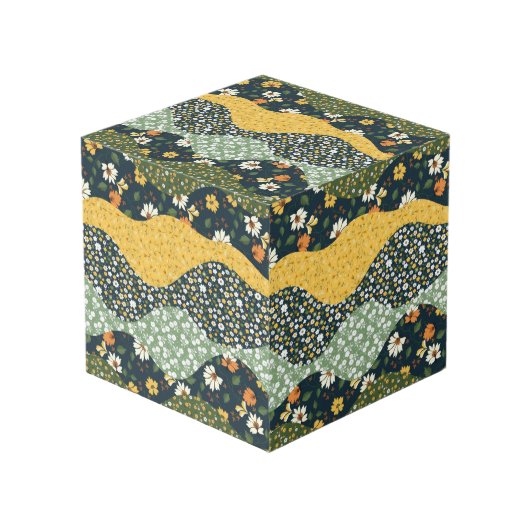 Cube Photo Meadow Waves (Angle devant)