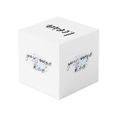 Cube Photo Médallion de l'océan (Angle arrière)