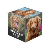 Cube Photo Meilleur Chien Maman Jamais Chien Photo (Angle devant)