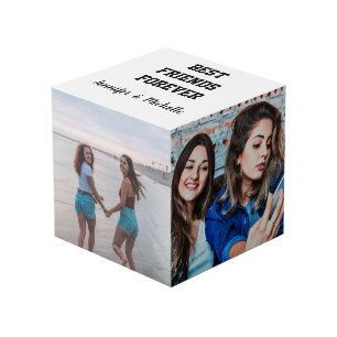 Cube Photo Meilleurs amis pour toujours Photos personnalisée