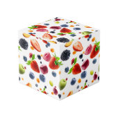 Cube Photo Mélange de Fruits (Angle arrière)