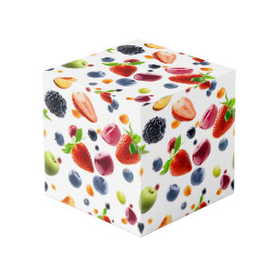 Cube Photo Mélange de Fruits