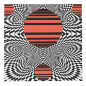 Cube Photo Memphis OpArt (Droite)