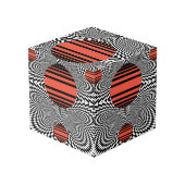 Cube Photo Memphis OpArt (Angle arrière)