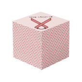 Cube Photo Modèle de carbone rose standard par Kenneth Yoncic (Angle arrière)