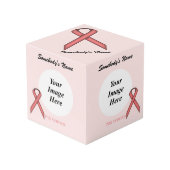 Cube Photo Modèle de carbone rose standard par Kenneth Yoncic (Angle devant)