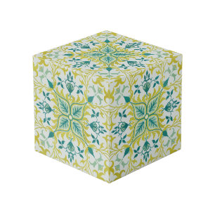 Cube Photo Modèle de plafond vert citron sans couture de Will