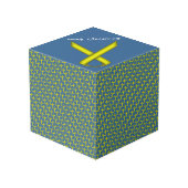 Cube Photo Modèle standard jaune par Kenneth Yoncich (Angle arrière)