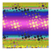 Cube Photo Motif Abstrait coloré (Devant)