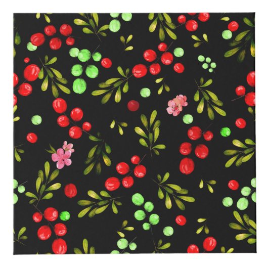 Cube Photo Motif Berries (Droite)