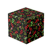 Cube Photo Motif Berries (Angle devant)