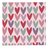 Cube Photo Motif coeurs 1 (Droite)