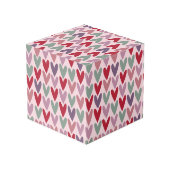 Cube Photo Motif coeurs 1 (Angle arrière)