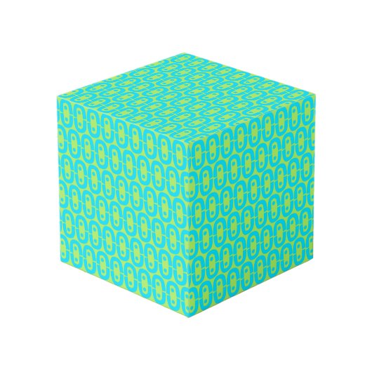 Cube Photo motif coloré moderne (Angle devant)