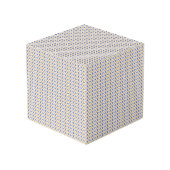 Cube Photo Motif de fleurs (Angle arrière)