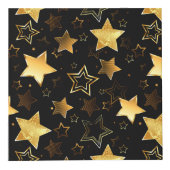 Cube Photo Motif sans couture avec étoiles d'or (Devant)