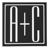 Cube Photo Noir & Blanc | Initiales de couple (Devant)