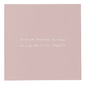 Cube Photo Nom du bébé et statistiques de naissance Photo per (Droite)