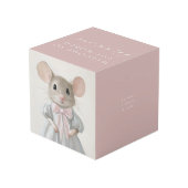 Cube Photo Nom du bébé et statistiques de naissance Photo per (Angle arrière)