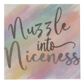 Cube Photo Nuzzle dans la beauté (Devant)