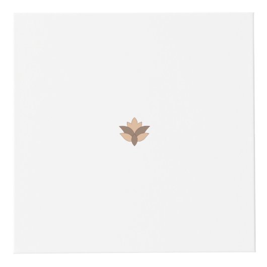 Cube Photo Orange rougeâtre (Droite)