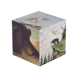 Cube Photo Ours en Art
