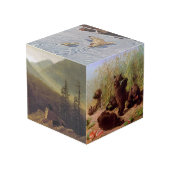 Cube Photo Ours en Art (Angle devant)