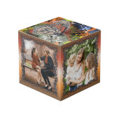 Cube Photo Papillon de famille (Angle devant)