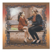 Cube Photo Papillon de famille (Devant)