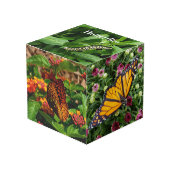 Cube Photo Papillons Photo Décorative Photo (Angle devant)